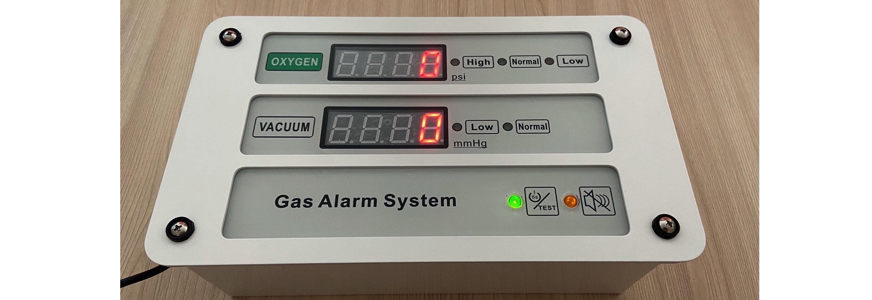 Medical Gas Digital Alarm Unit_เครื่องเตือนแรงดันก๊าซในระบบก๊าซไปป์ไลน์โรงพยาบาล