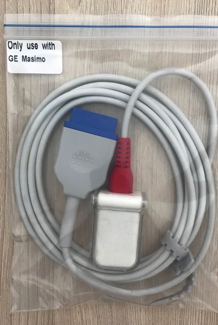 Spo2 Extension cable Masimo for GE_สาย Spo2 extension เคเบิ้ล แบบ Masimo สำหรับเครื่องมอนิเตอร์ผู้ป่วย GE