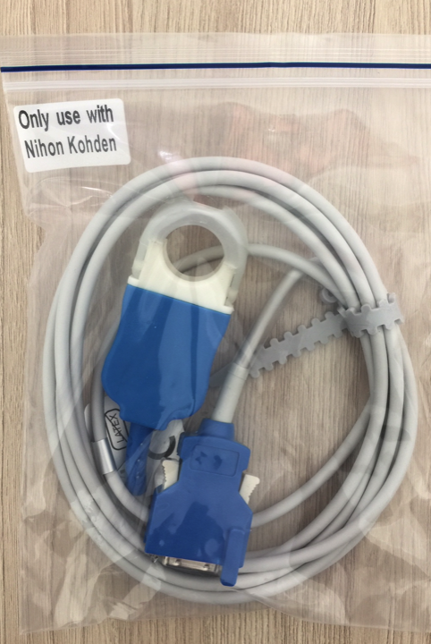 Spo2 Extension cable for Nihon OPV-1500V_สายข้อต่อเอกเทนชั่นเคเบิ้ลเอสพีโอทู นิฮอน