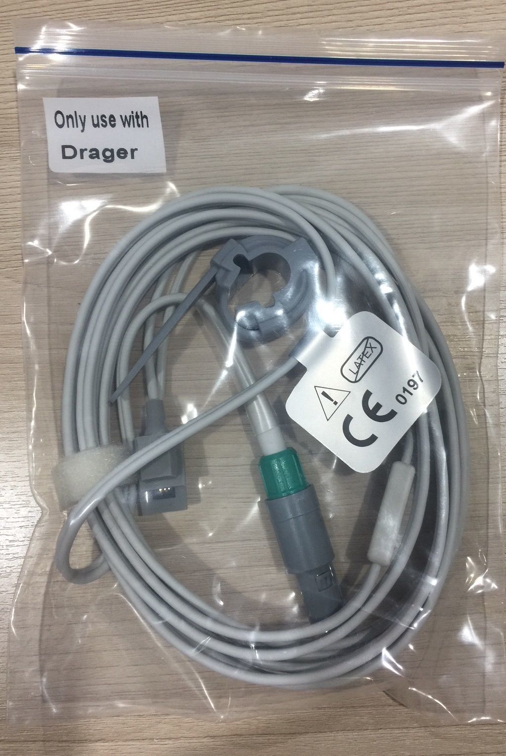 Neonate Y-Sensor Spo2 for Draeger Vista120_สายแซทวัดออกซิเจนในเลือดสำหรับทารกเครื่องมอนิเตอร์เดรเกอร์ Vista120 