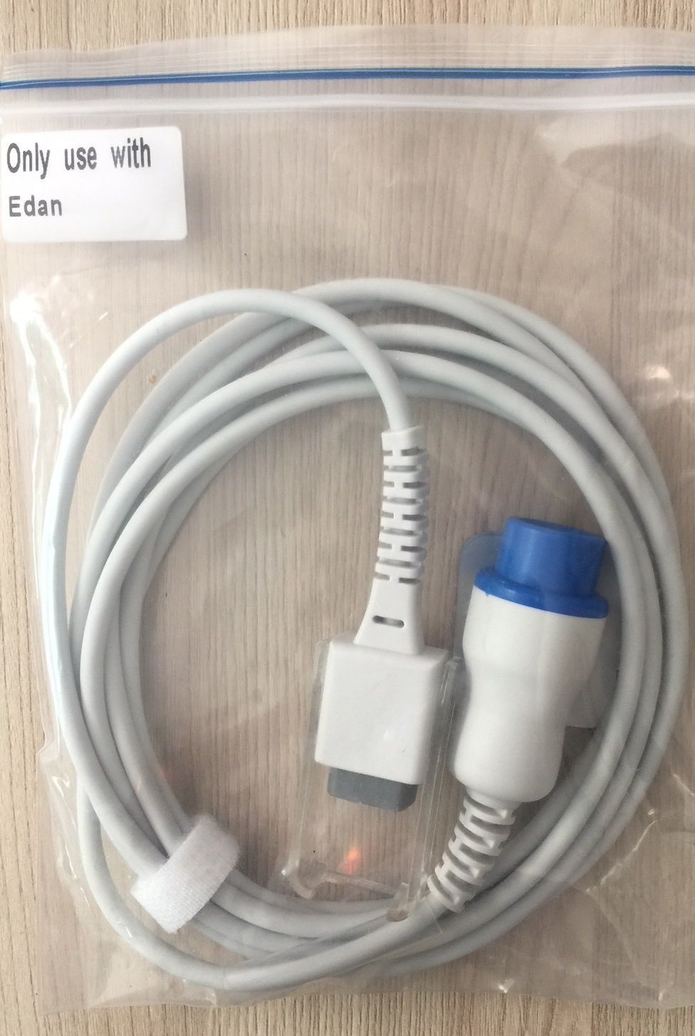 SPO2 Extension cable for EDAN V8_สายสั้นข้อต่อโพรบวัดออกซิเจนในเลือดเครื่อง วัดสัญญาณชีพผู้ป่วย EDAN Elite V8