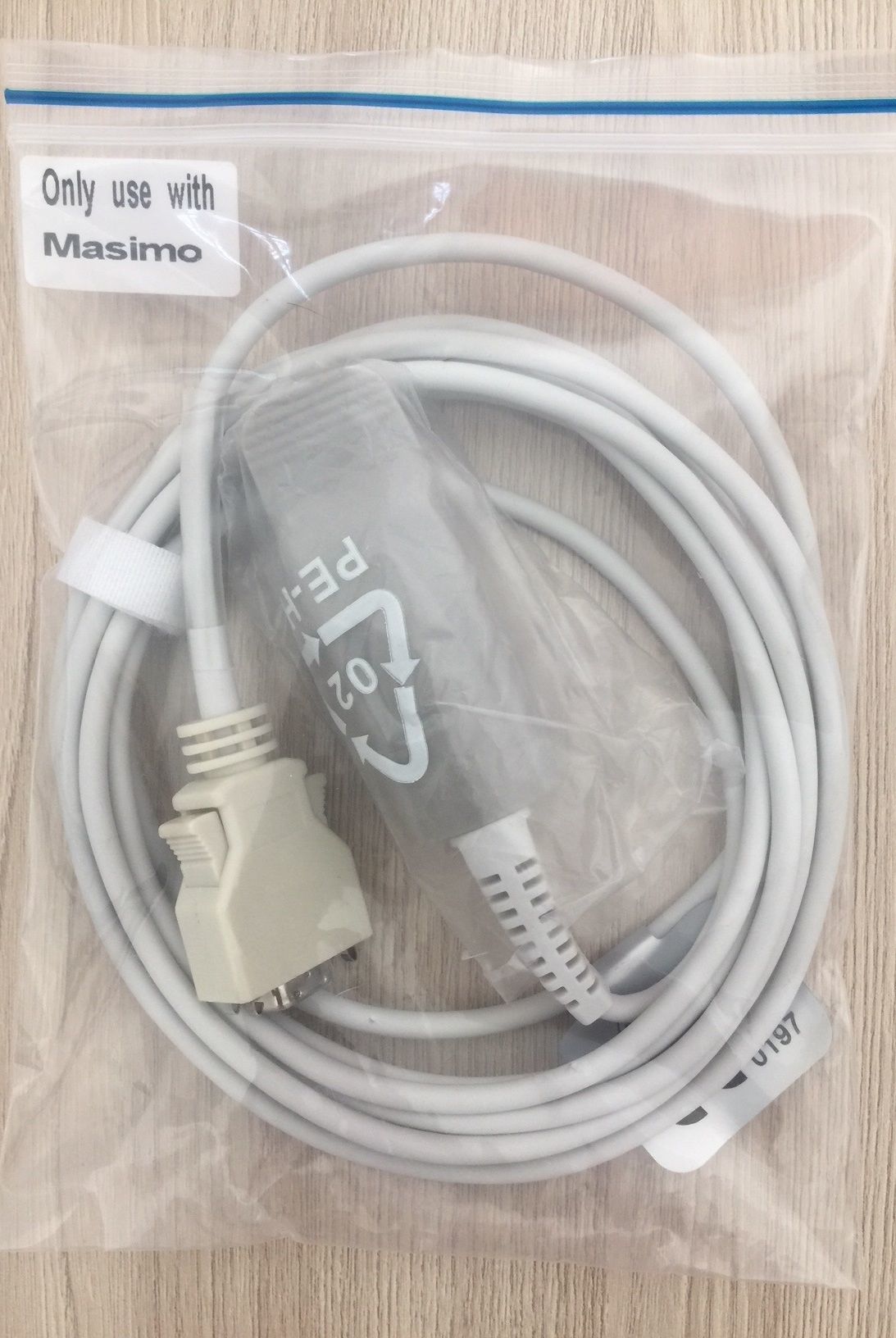 Spo2 Adult sensor cable for Masimo 14 Pins_สายแซทวัด Spo2 สำหรับผู้ใหญ่แบบมาซิโม 14 พิน