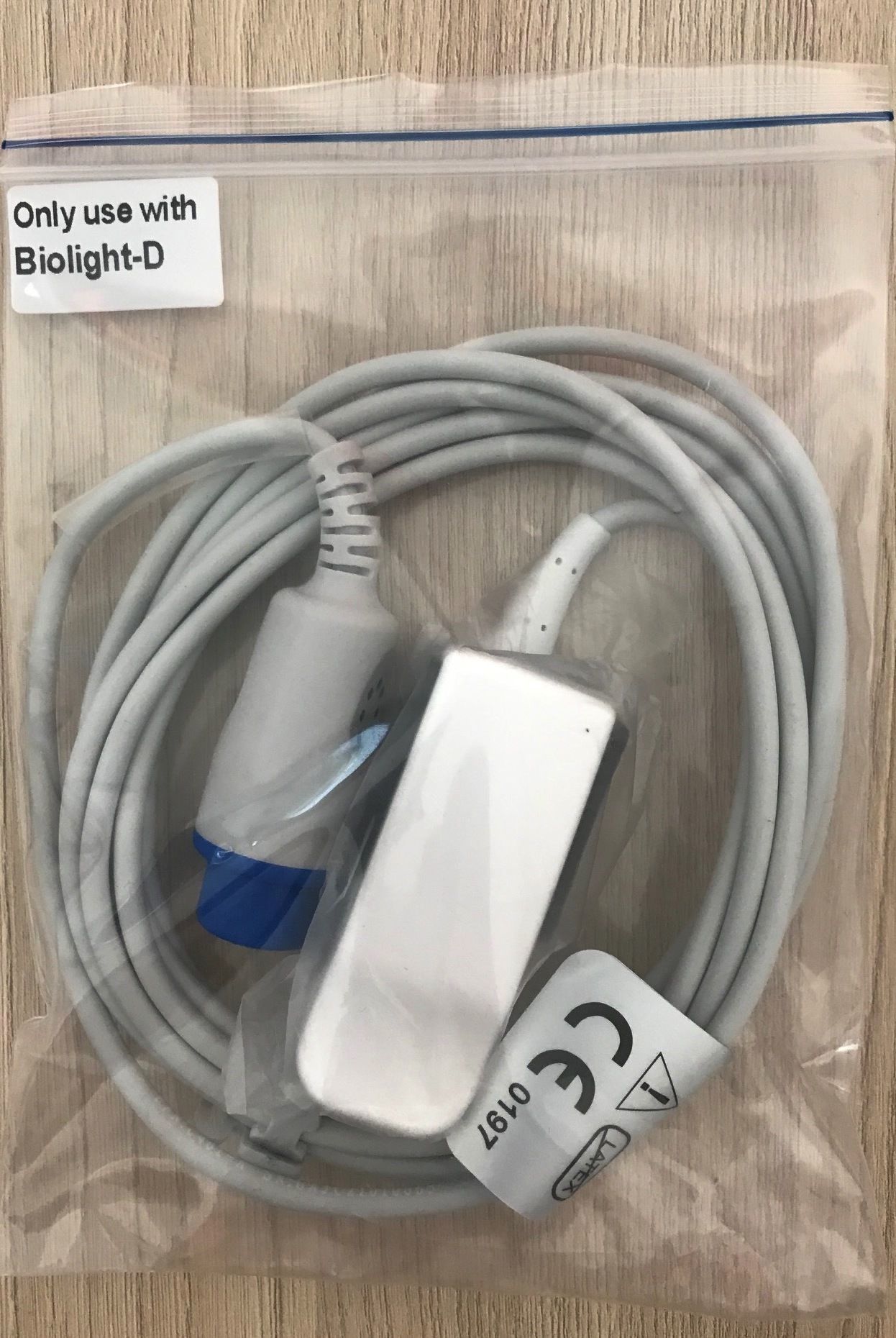 Spo2 Adult Cable for Patient Monitor Biolight BLT_สายเคเบิ้ลแซทโพรบสำหรับเครื่องมอนิเตอร์ไบโอไลท์
