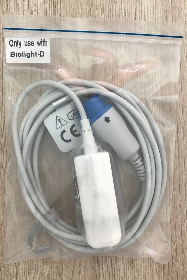 Spo2 Adult Probe Spo2 Adult cable for BLT Biolight patient monitor_สายแซทโพรบสำหรับผู้ใหญ่เครื่องวัดสัญญาญชีพผู้ป่วยไบโอไลท์