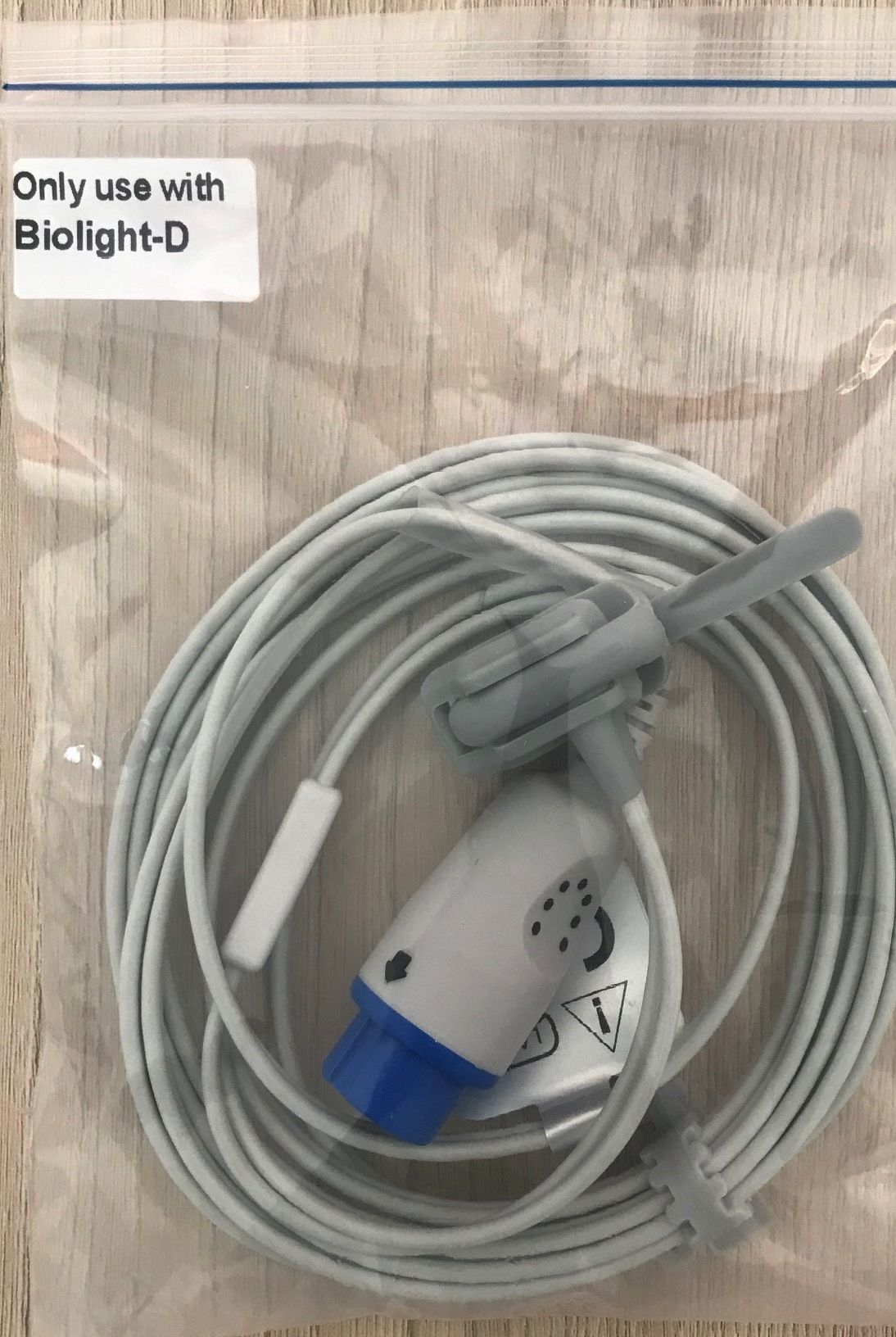 Spo2 Neonate wrap sensor cable for Monitor BLT Biolight_สายเคเบิ้ลวัดแซทสำหรับทารกเครื่องมอนิเตอร์บีแอลที ไบโอไลท์