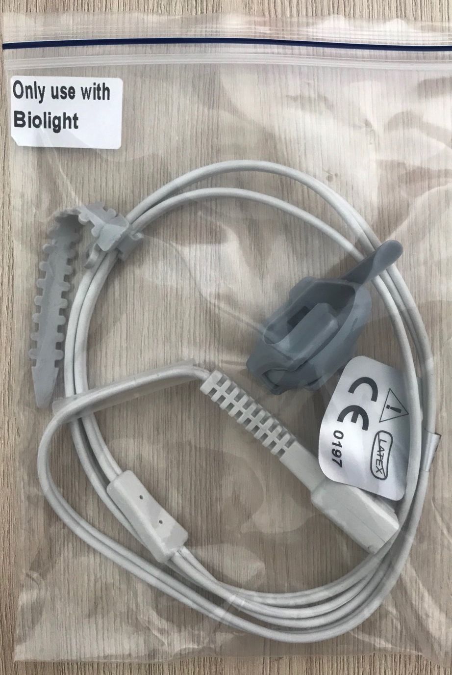 Spo2 Probe Neonate wrap sensor for Biolight BLT_สายแซทโพรบวัดออกซิเจนในเลือดสำหรับเครื่องมอนิเตอร์ไบโอไลท์ 