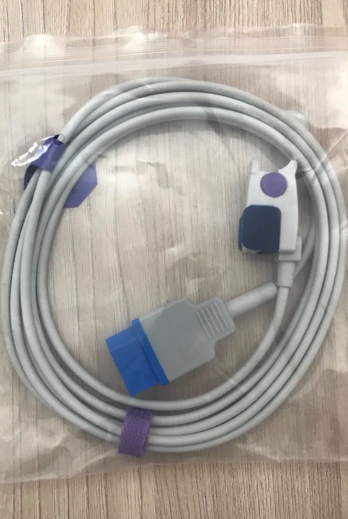 Spo2 Child clip probe cable for Nortern Meditec_สายเซนเซอร์โพรบวัดแซทออกซิเจนที่ปลายนิ้วสำหรับเด็กเครื่องมอนิเตอร์ผู้ป่วย Northern