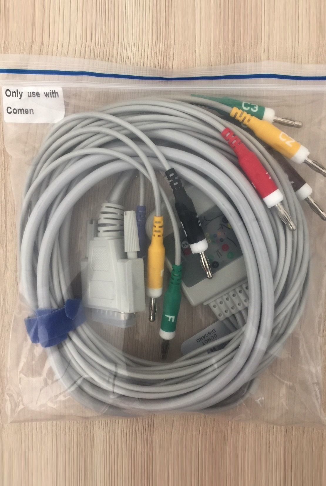 EKG Cable for EKG unit Comen CM-1200_สายอีเคจีสำหรับเครื่อง Comen CM-1200