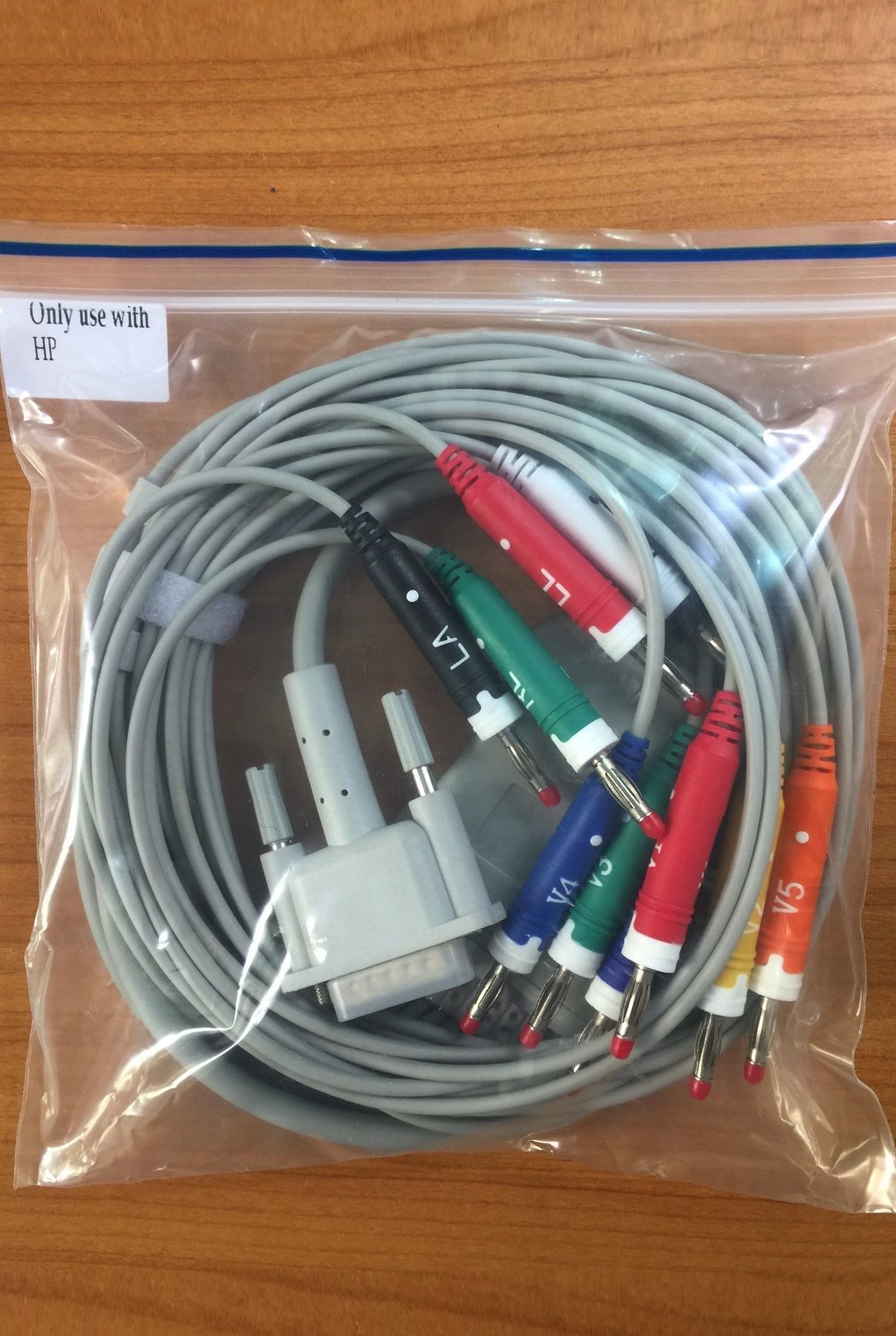 EKG Cable Philips HP M1771A_สายอีเคจีสำหรับเครื่องวัดบันทึกคลื่นไฟ้าหัวใจ ฟิลิปส์หรือเอสพี Philips HP