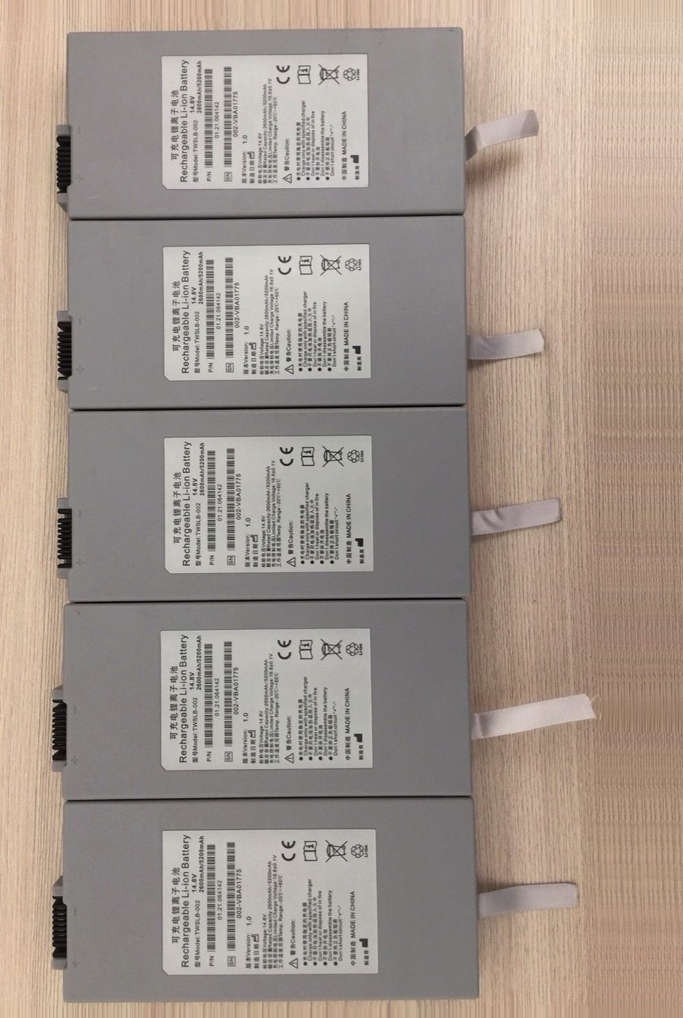 Battery TWSLB-002 Li-ion 14.8V 5,200 mAh for Vital Sign Monitor Edan M50_แบตเตอรี่ลิเธี่ยมเครื่องมอนิเตอร์ผู้ป่วย Edan รุ่น M50