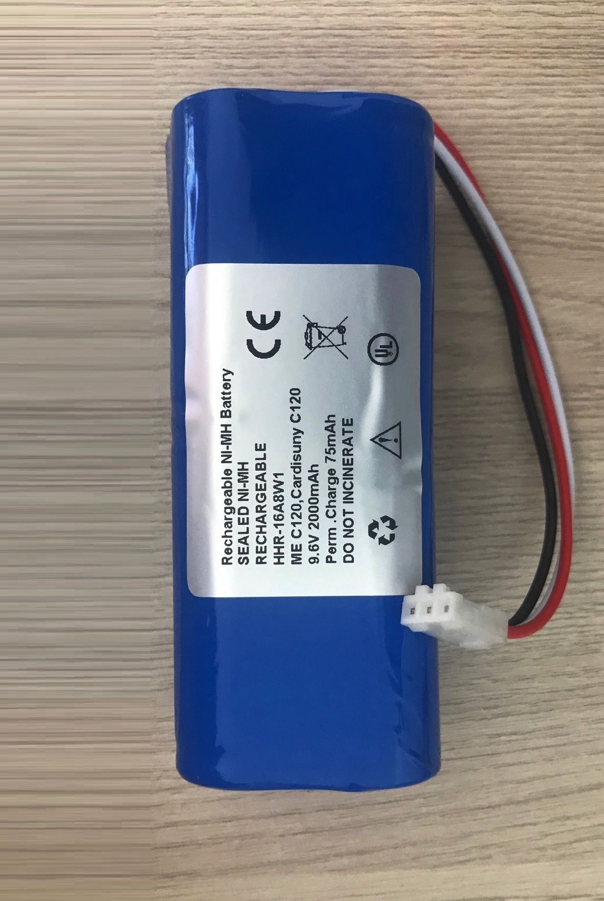 Battery for EKG Fukuda Cardisuny C120 D120_แบตเตอรี่สำหรับเครื่องอีเคจี Fukuda Cardisuny