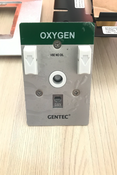 Oxygen Gas Outlet Chemetron type_แป้นจ่ายก๊าซออกซิเจนทางการแพทย์แบบมาตรฐาน Chemetron