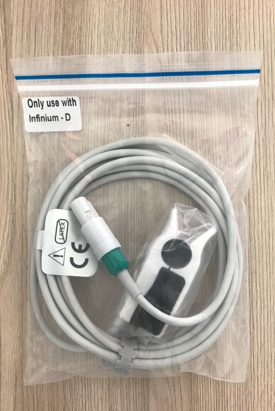 Spo2 Adult probe cable for Infinium Patient Monitor_สายแซทโพรบเคเบิ้ลวัดออกซิเจนที่ปลายนิ้วเครื่องมอนิเตอร์ Infinium