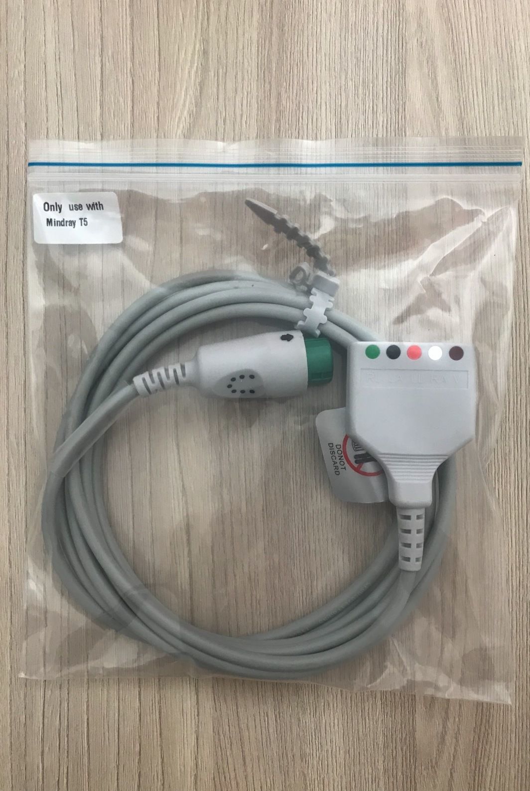 ECG 5 lead trunk cable for Patient Monitor Mindray BeneView N12_สายอีซีจีทรั้งค์เคเบิ้ลสำหรับเครื่องมอนิเตอร์ผู้ป่วย Mindray รุ่น BeneView N12