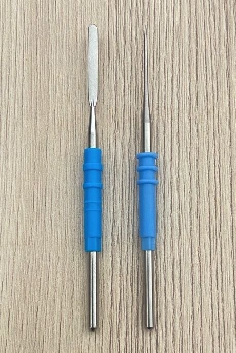 ESU Pencil Electrode Cautery Pencil Electrode_ปลายอิเล็กโทรดสำหรับเครื่องจี้ผ่าตัดแบบปลายแบนหรือปลายเข็ม