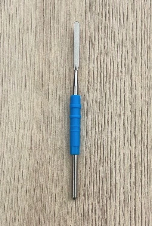 ESU Pencil Electrode Cautery Pencil Electrode Blade tip_ปลายอิเล็กโทรดเครื่องจี้ผ่าตัดแบบปลายแบนปลายใบพายปลายใบมีด