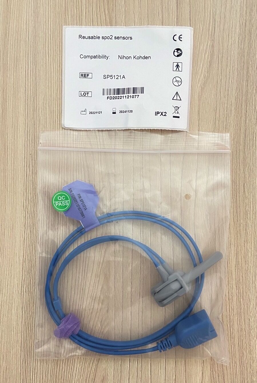 Spo2 Neonate wrap sensor probe for Nihon Kohden_สายแซทเซนเซอร์วัดออกซิเจนสำหรับทารกเครื่องมอนิเตอร์สัญญาณชีพนิฮอน